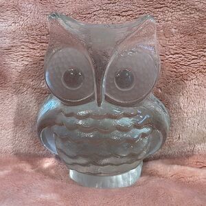 Viking Clear Owl with sticker still attached